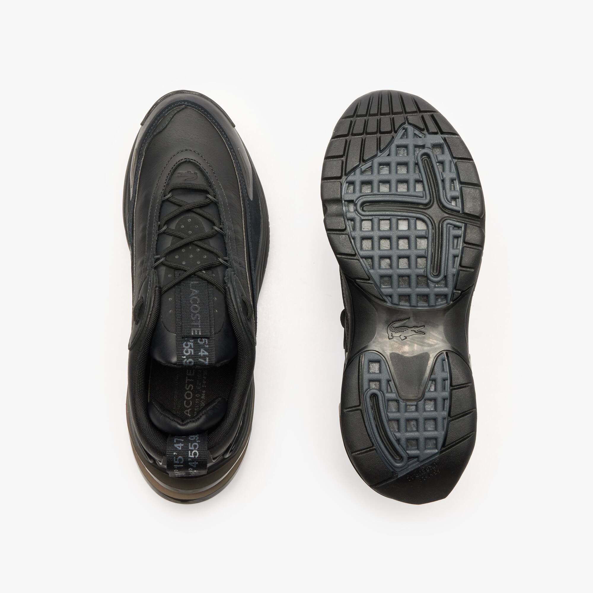 Herren-Sneakers Audyssor aus Leder Sneakers - Schwarz - Lacoste - Herren