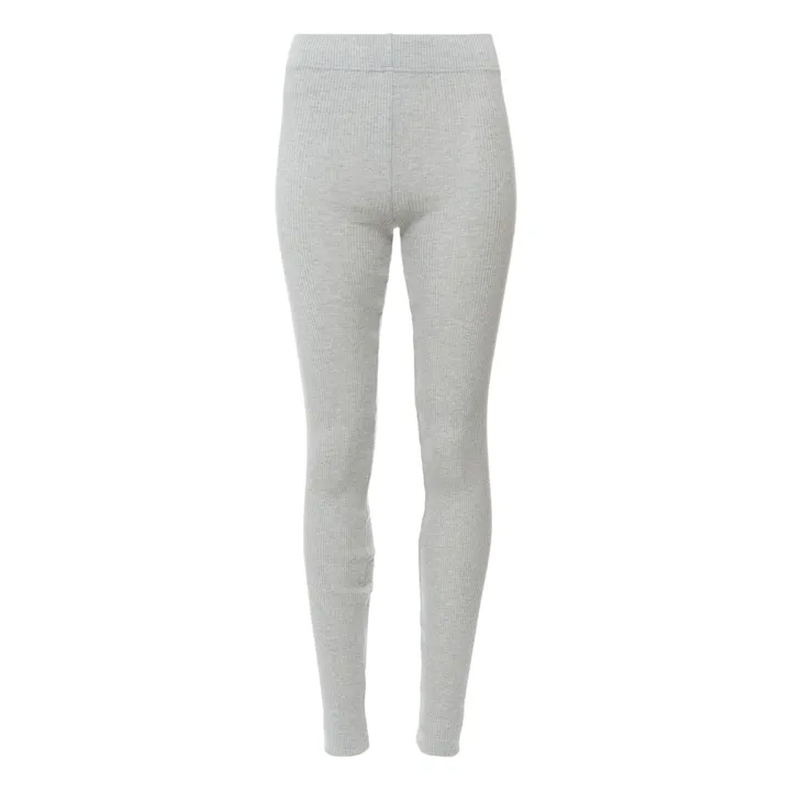 Minimalisma Legging Great en Soie - Collection Femme | Gris clair