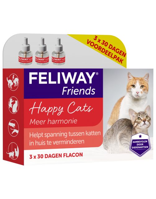 Feliway Friends Navulling - Anti stressmiddel