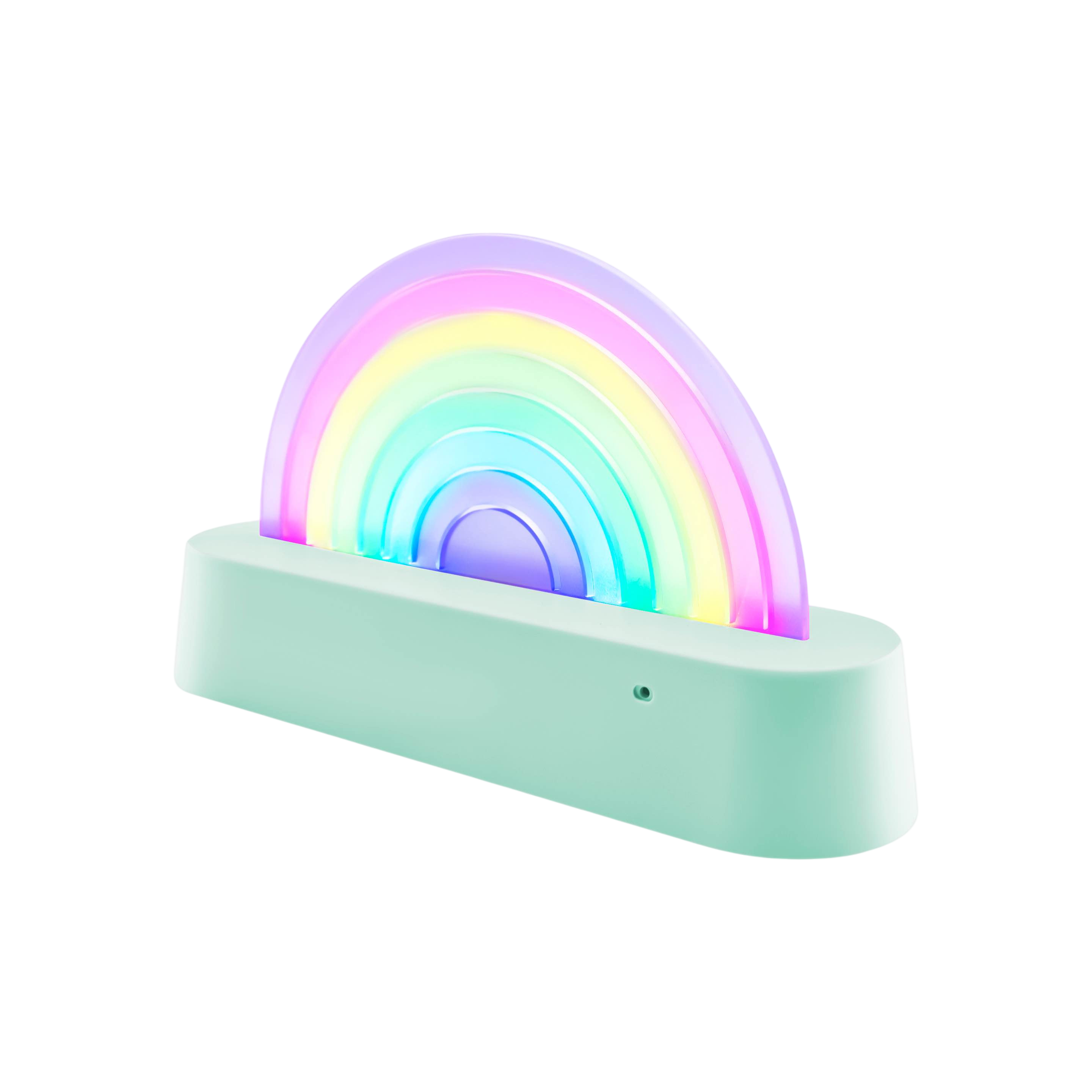 Lampe Regenbogen Mint