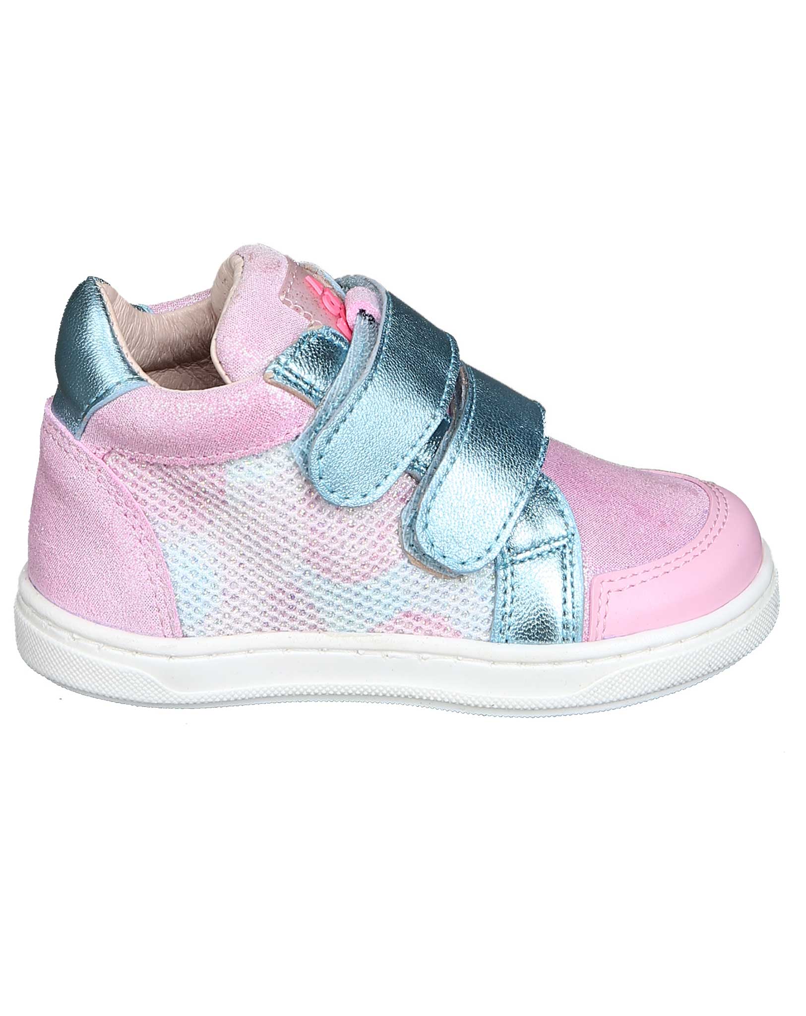 Klett-Lauflernschuhe SPORTIVE CHIC in flamingo