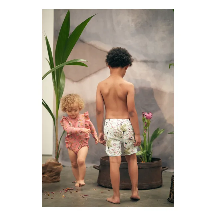 Louise Misha Maillot de Bain 1 Pièce Anti-UV Nylon Recyclé Aurelie | Rose