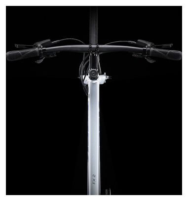 Vélo Fitness Trek FX 2 Disc Shimano Acera/Altus 9V 700 mm Gris Quicksilver