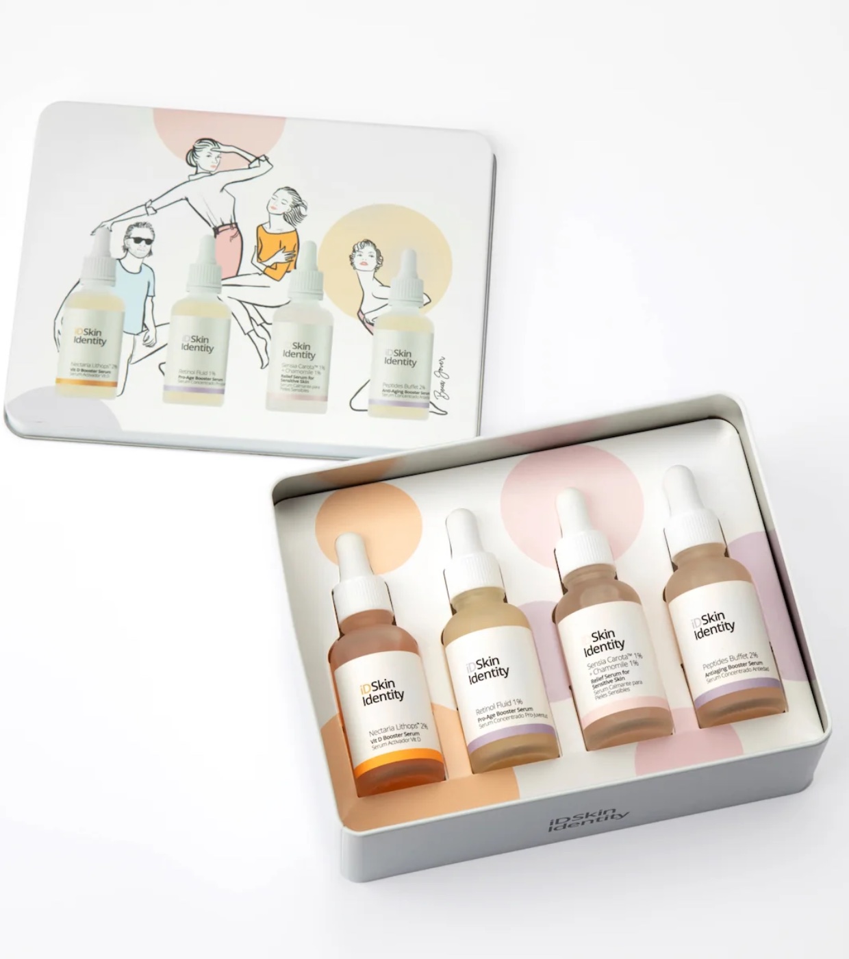 iD Skin Identity - Conjunto de rotina antirrugas e antioxidante