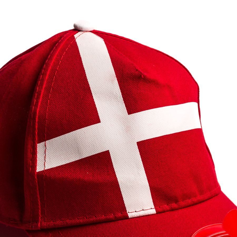 Danemark Casquette - Rouge/Blanc