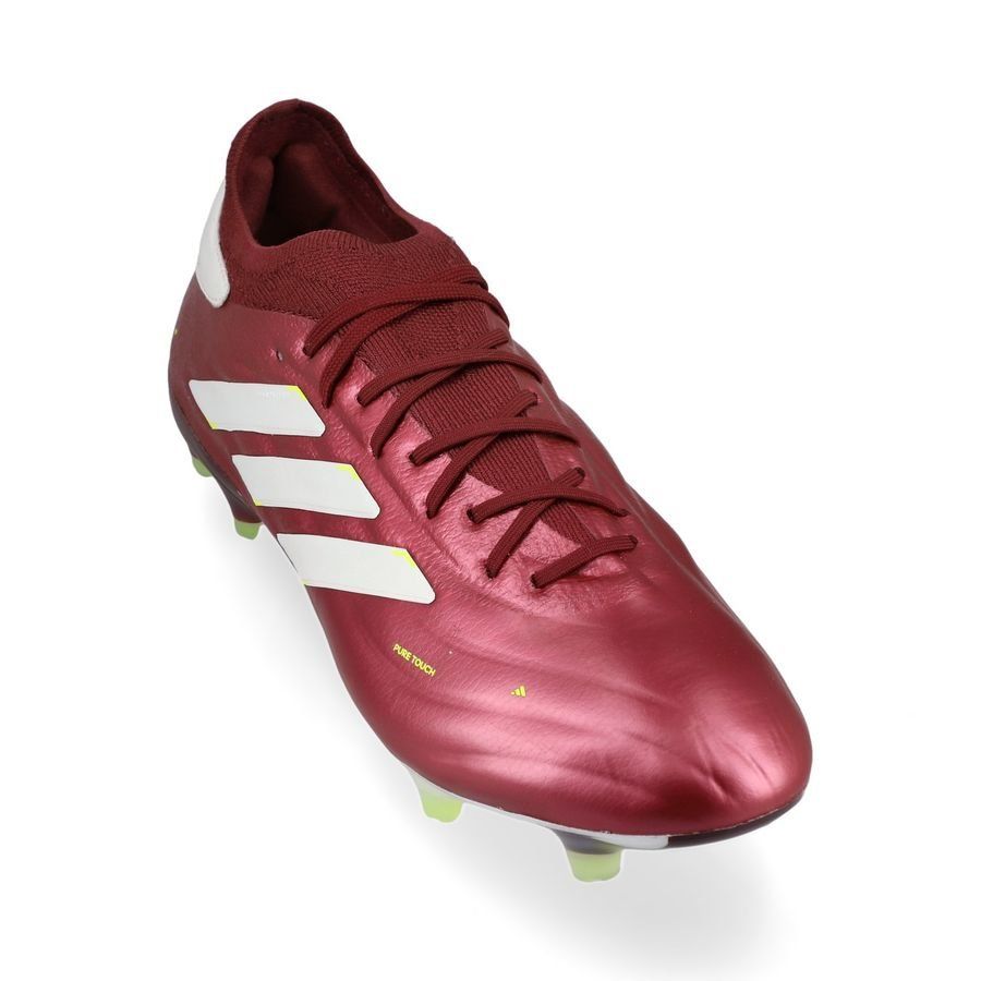 adidas Copa Pure 2 Elite KT FG Energy Citrus - Shadow Red/Blanc/Jaune