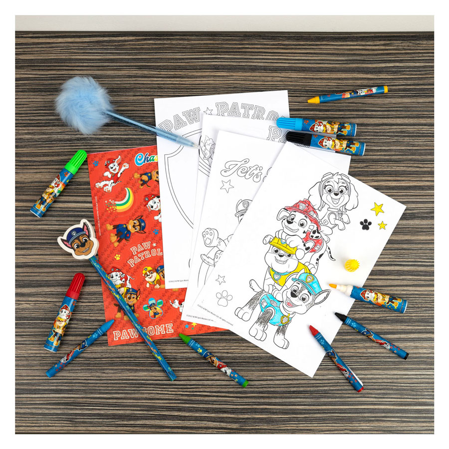 Kleurenset PAW Patrol in Rugzak