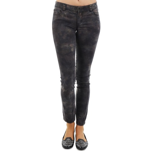 Esprit - superskinny cam Pants woven - Kaki