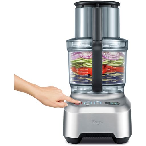 Sage The Kitchen Wizz 15 Pro Foodprocessor, Børstet Stål