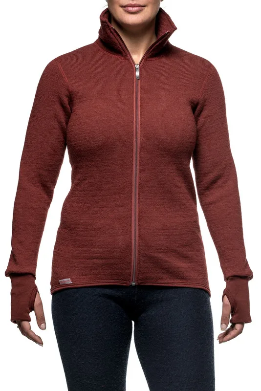 Woolpower Full Zip Jacket 400 Rust Red