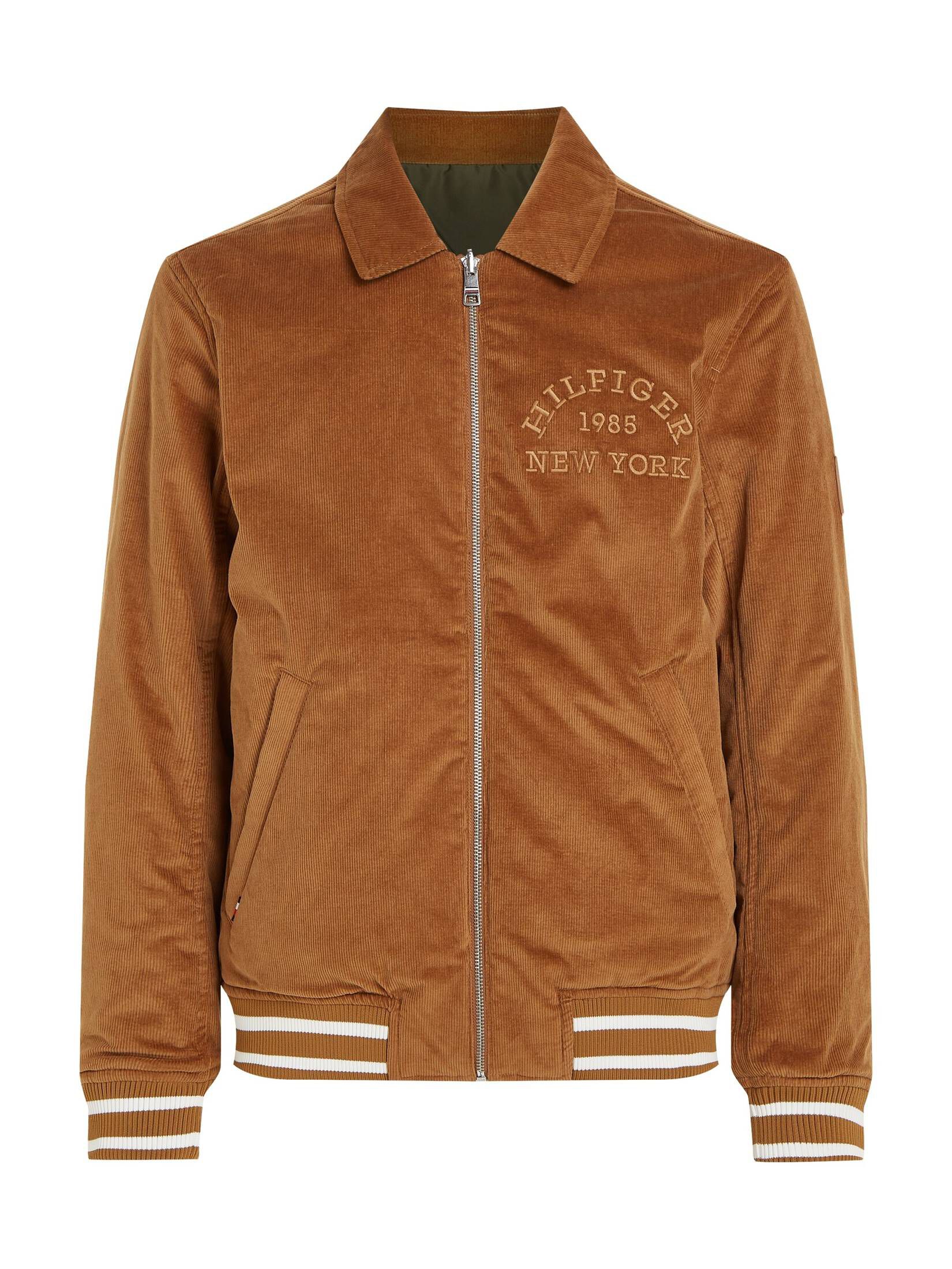 Tommy Hilfiger| Herren Wendejacke WARM VARSITY CORD