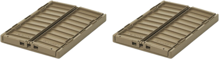 Liewood Weston Storage Box S 2-pack Oat
