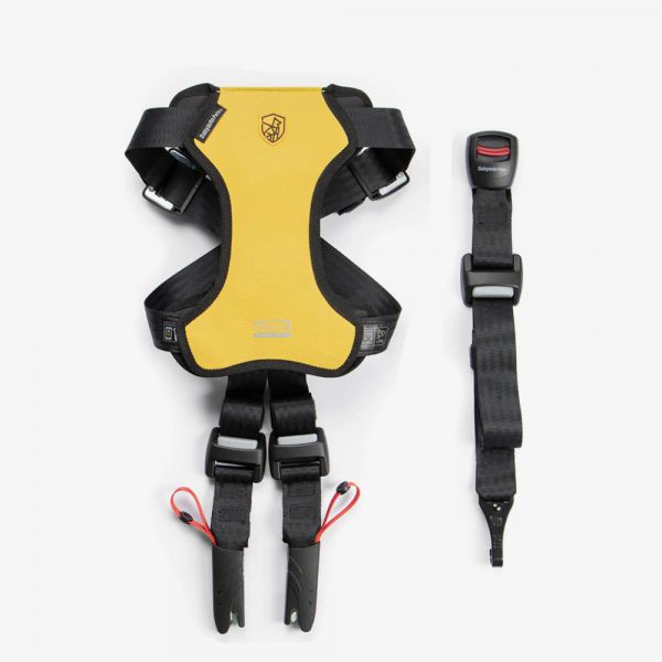 Babyauto Pets Cinto de Segurança para Cães Travel Fix Tamanho M Classic Yellow
