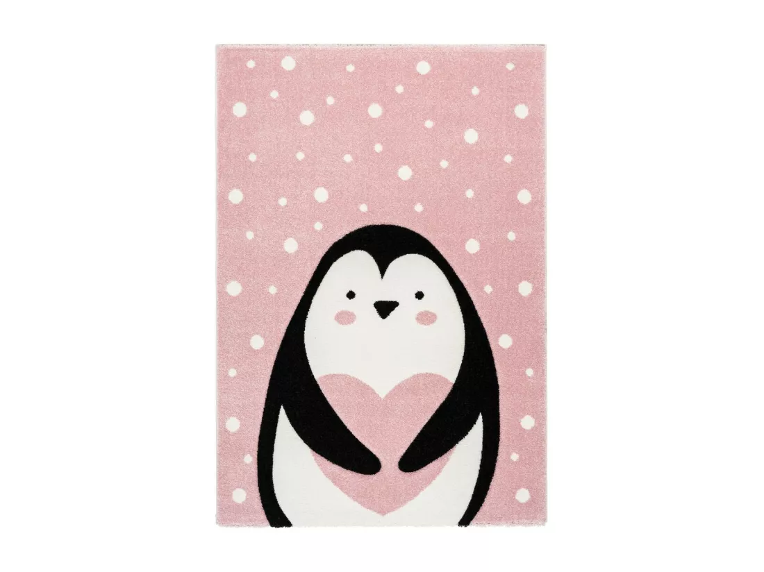Tapis de Chambre Enfant Pingouin 
