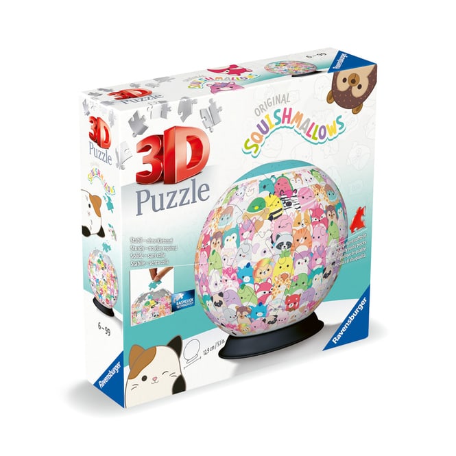 3D Puzzle-Ball - Squishmallows - 72 Teile