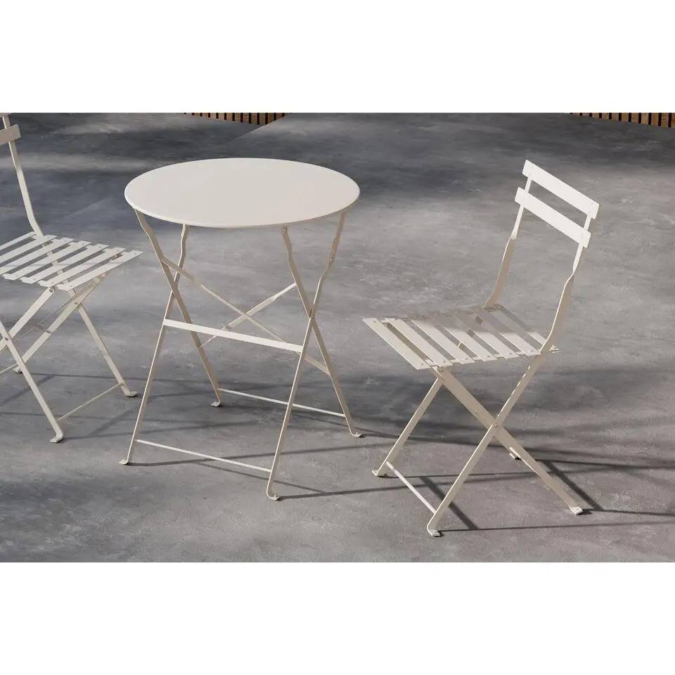 Svea - Serkan inklapbare bistro set - beige