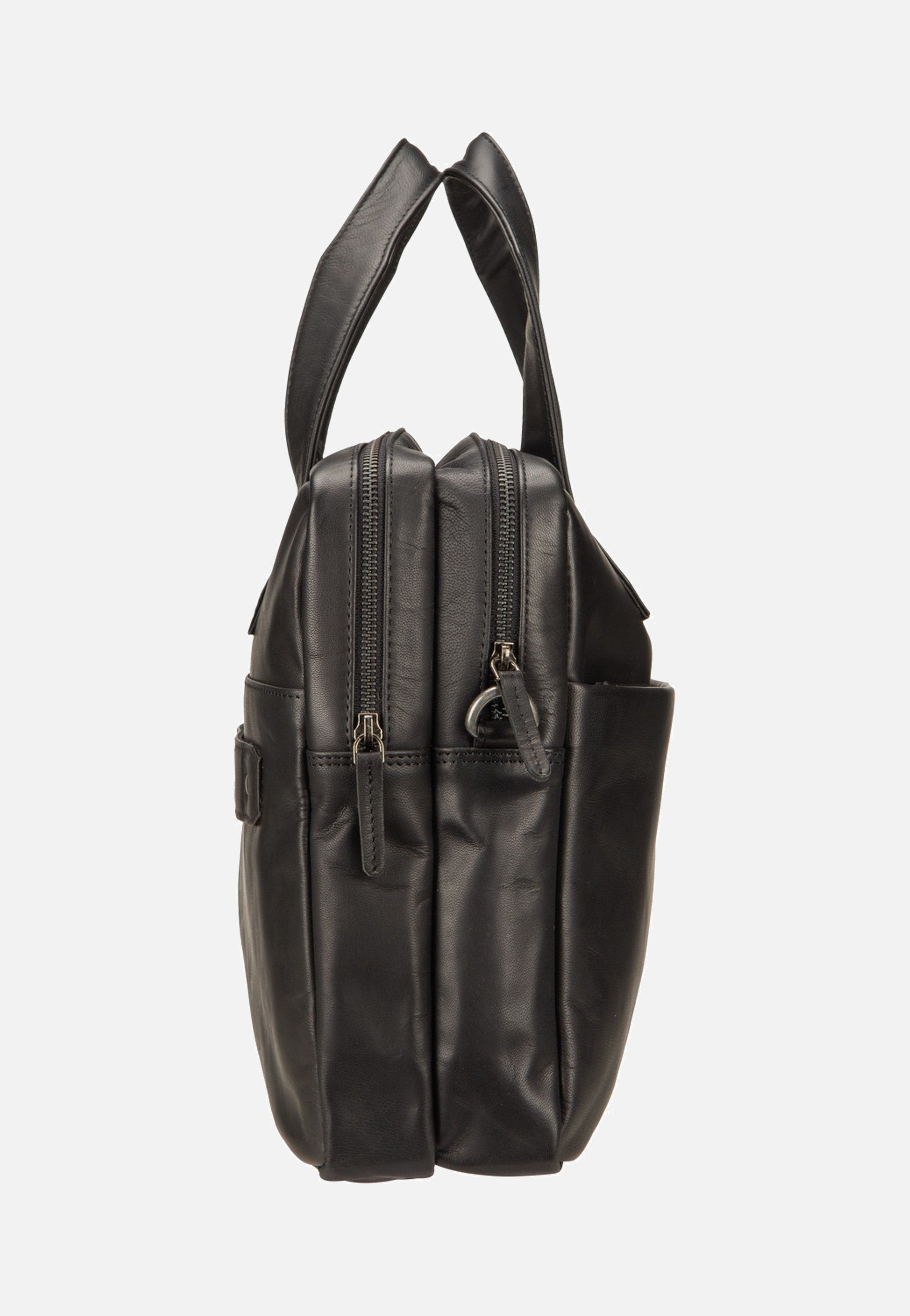 Fiorentina Business Mappe Black - Aktentasche