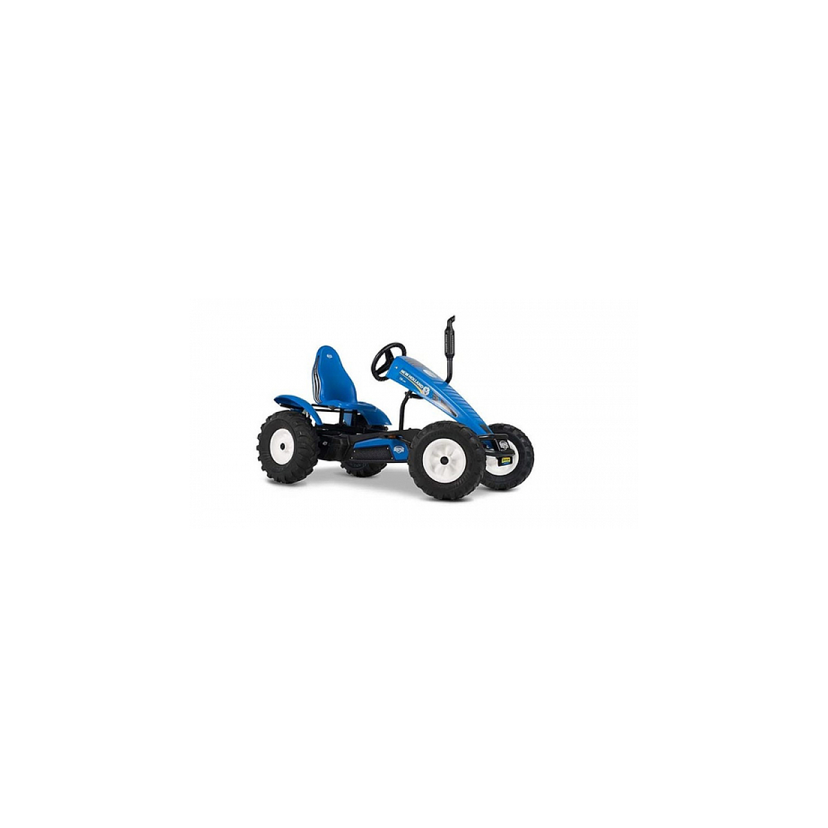 Kart à pédales électrique new holland xxl bleu