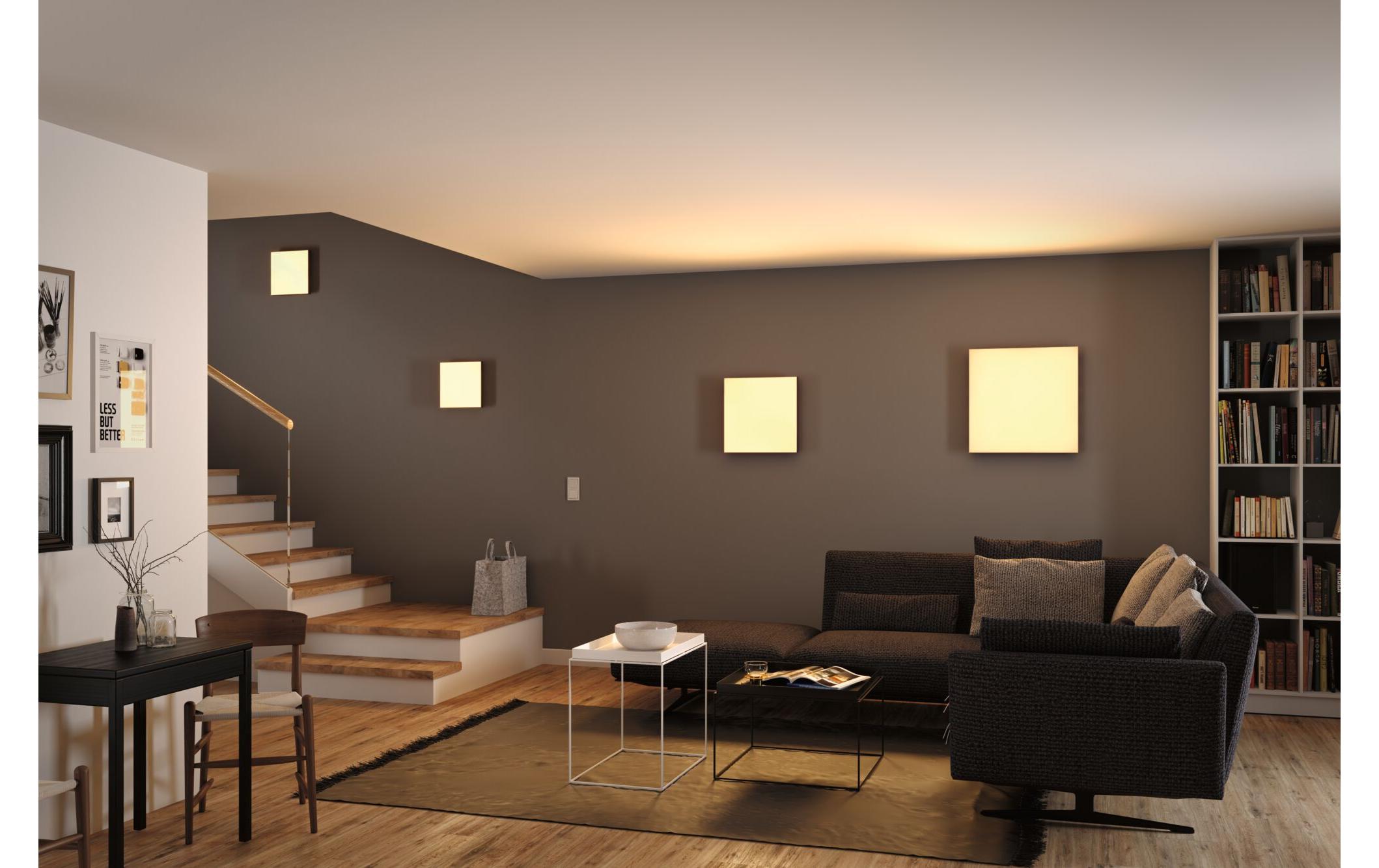 Deckenleuchte LED Panel Velora Rainbow, 31 W, RGBW, WeissLED Panel