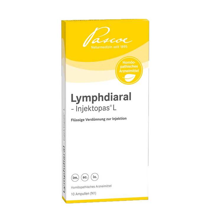 Lymphdiaral Injektopas L Ampullen, 10 St