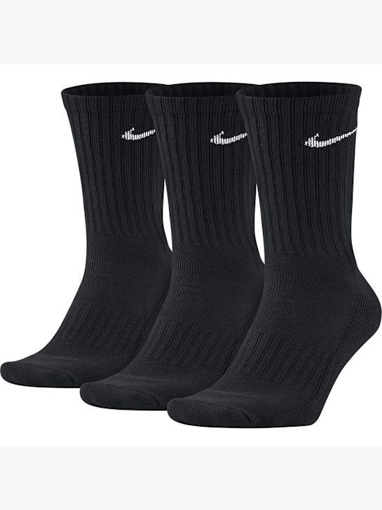 Nike 3 Pack Socken Schwarz