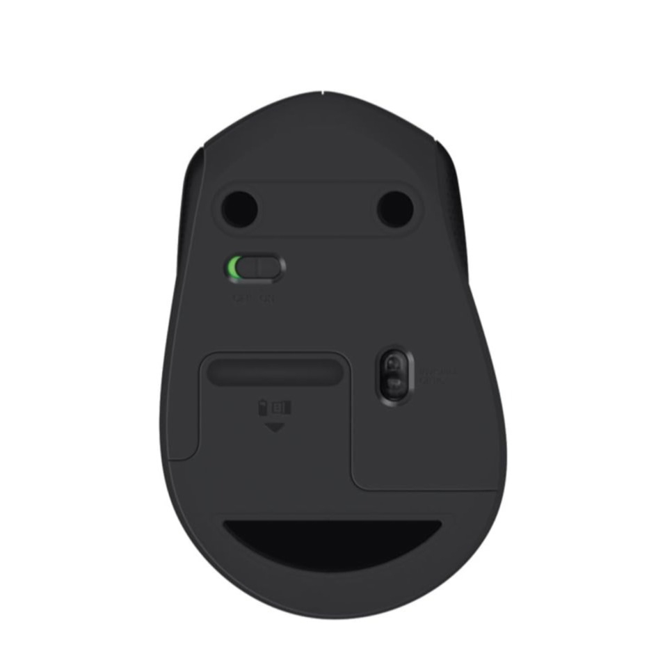 ZM330 Silent Plus Mouse Kabellose 2.4 Ghz Optische Wireless Maus (910-004909) - Schwarz