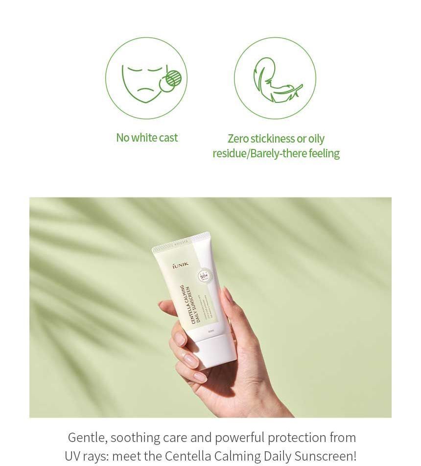 iUNIK - Centella Kalmerende Dagelijkse Zonnebrandcrème