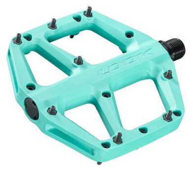 Paire de Pédales Plates Look Trail Fusion Bleu Ice