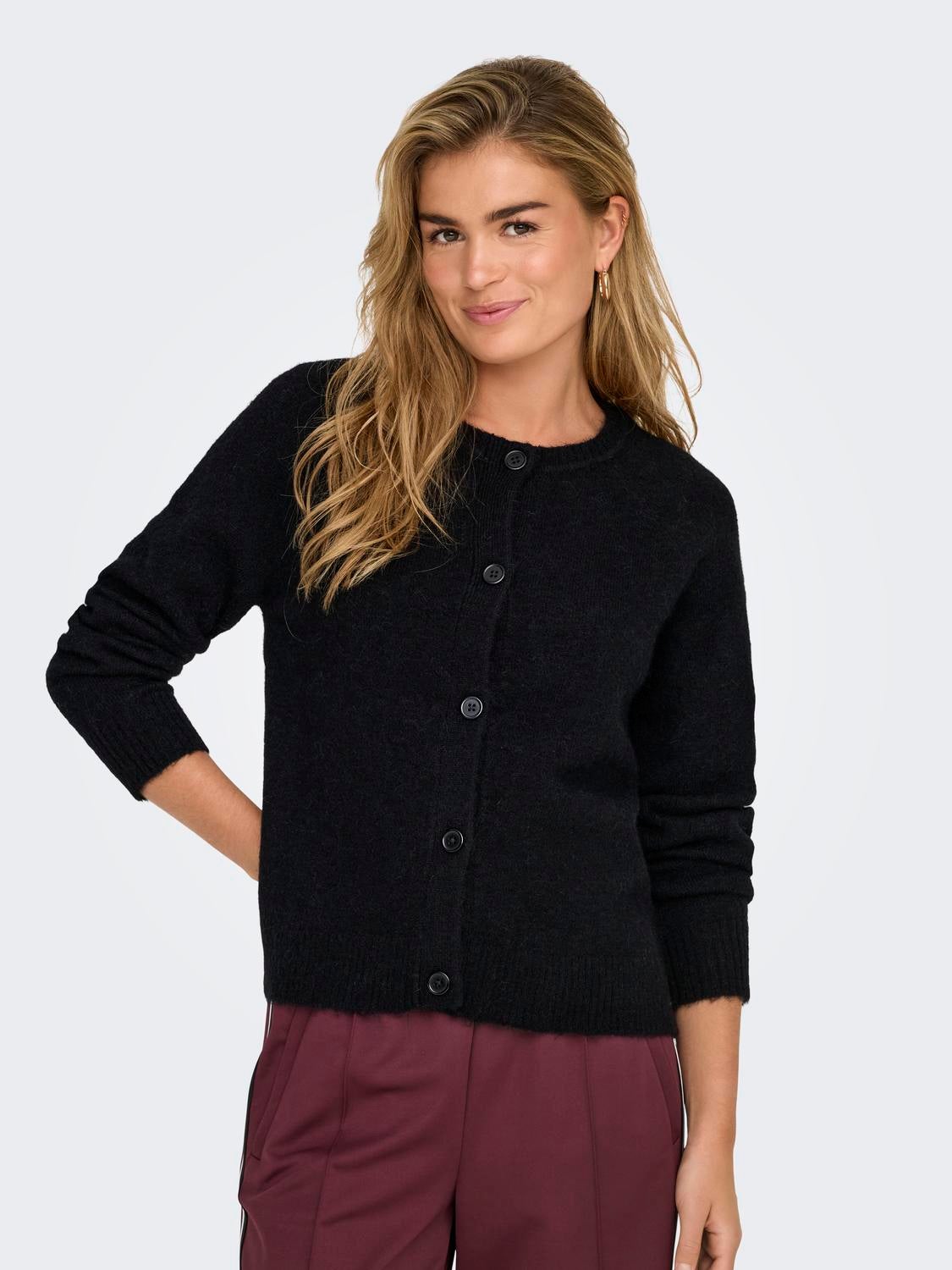 ONLALLISON Strickjacke Black