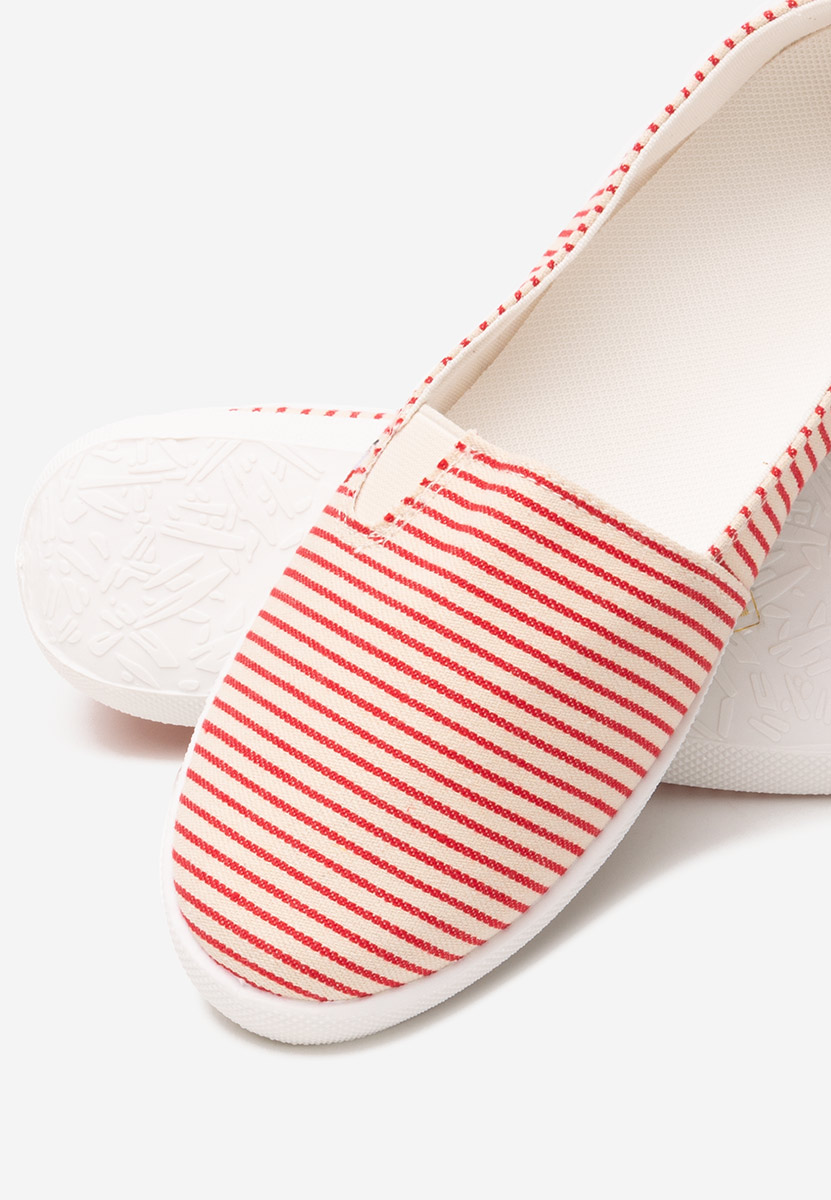 Espadrilles femme rouges Brandusa