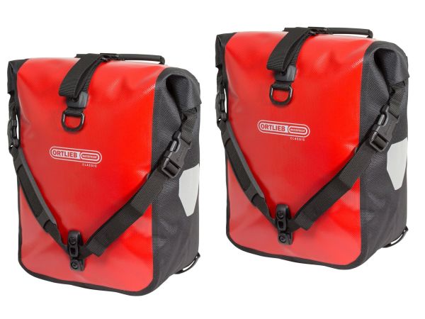 Ortlieb Sport-Roller Classic Red Taskesæt, 2 x 12.5L