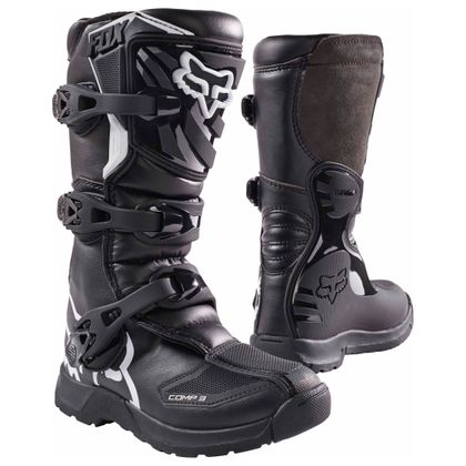 Bottes cross Fox COMP 3Y - BLACK - Noir