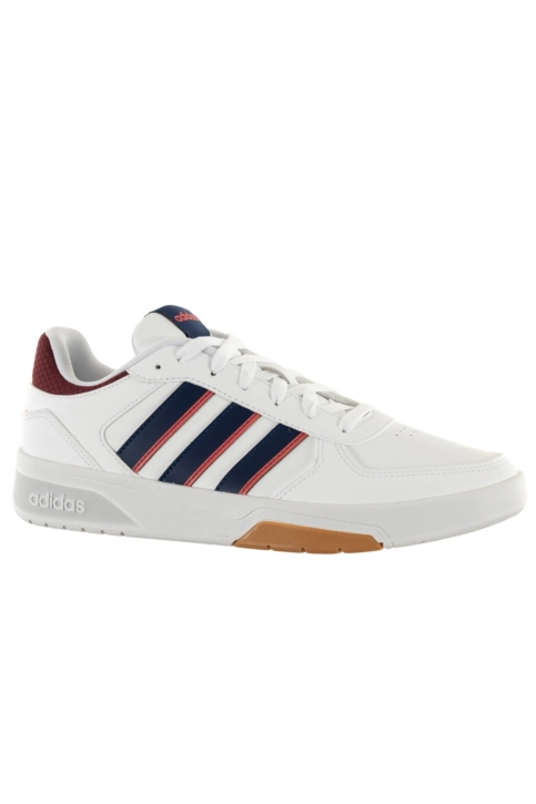 Baskets basses adidas originals courtbeat ftwwht/dkblue/prelsc