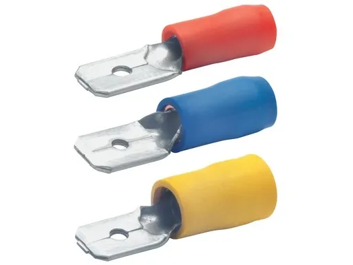 Klauke MK230B507, M4, M5, M6, Pin, plug, Blå, Rød, Sølv, Gul, Lige, 6 mm²