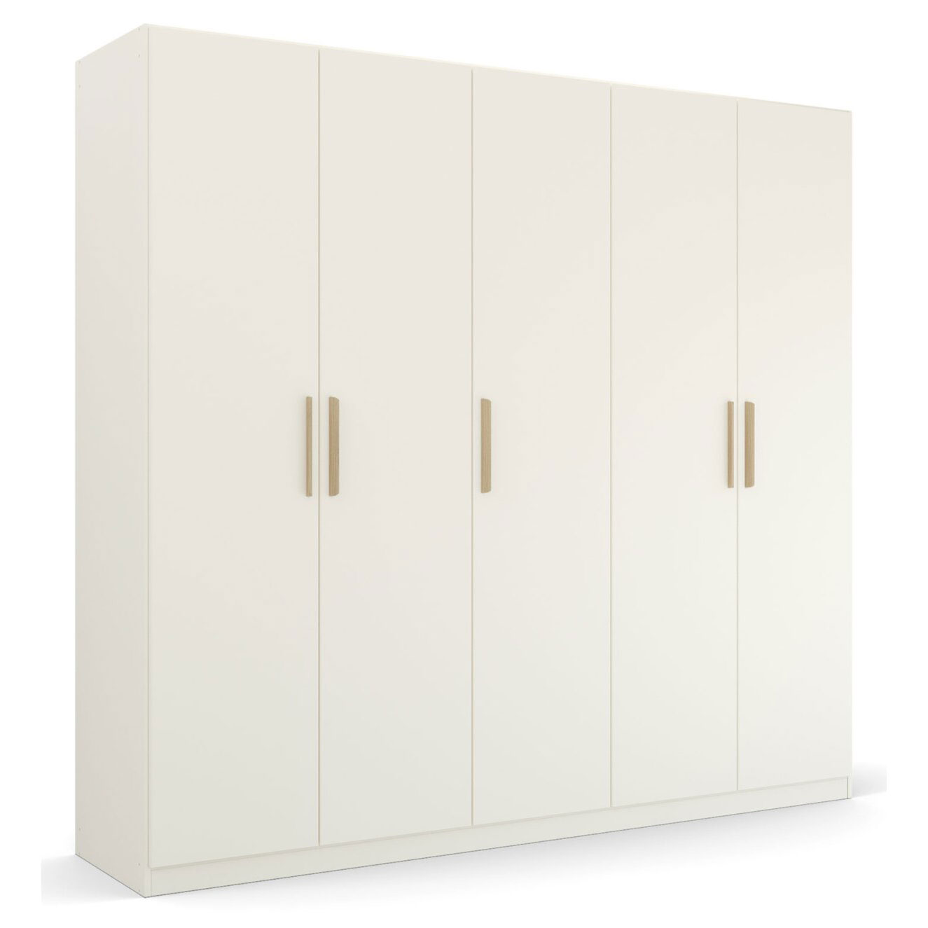 Drehtürenschrank - alpinweiß - 226 cm