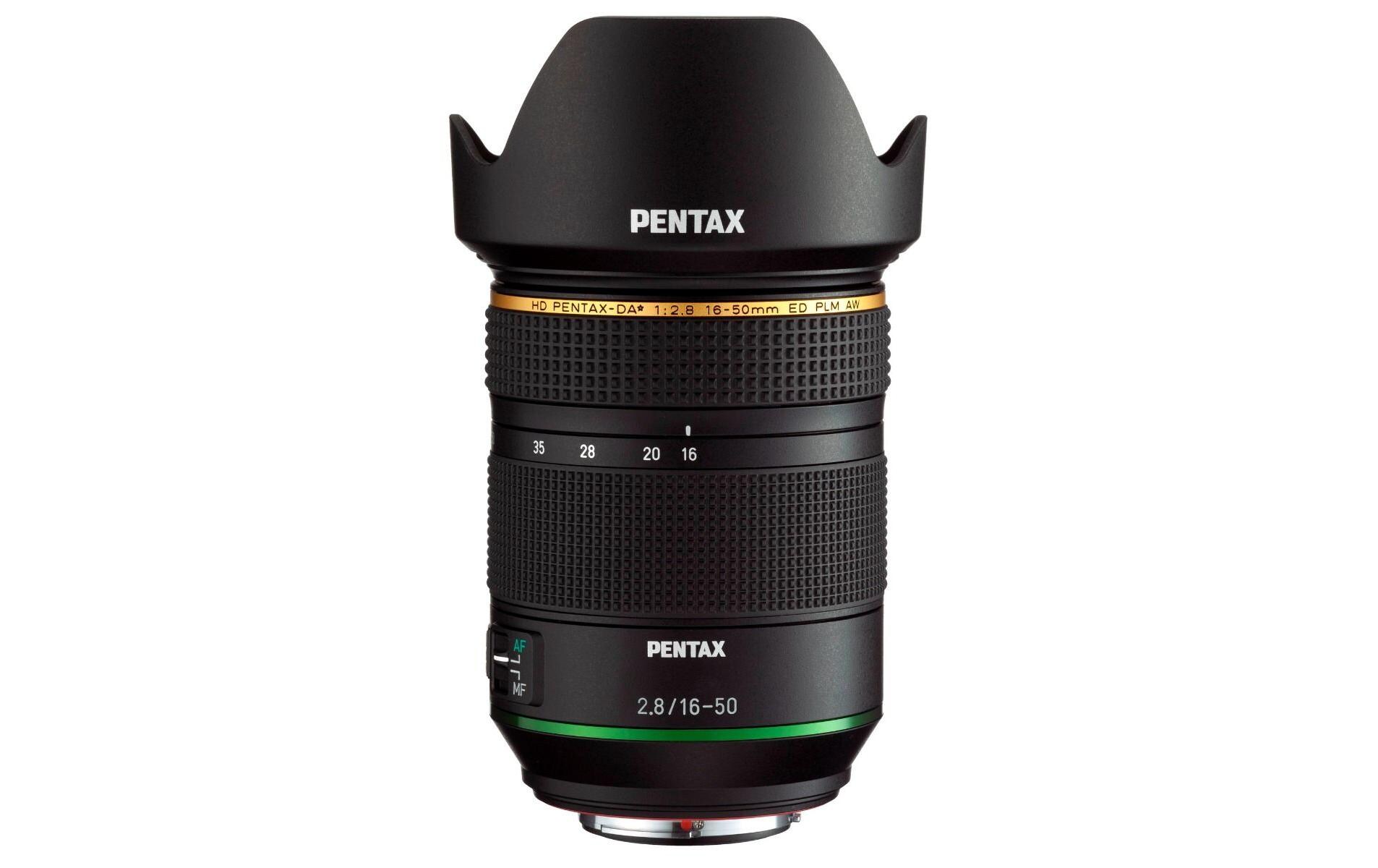 Zoomobjektiv HD DA 16-50mm F/2.8 ED PLM AW Pentax K<br>Kontrastreiches, hochauflösendes Zoomobjektiv mit minimalen Aberrationen