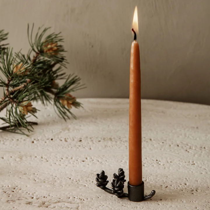 Ferm Living - Zweig Kerzenhalter, Messing