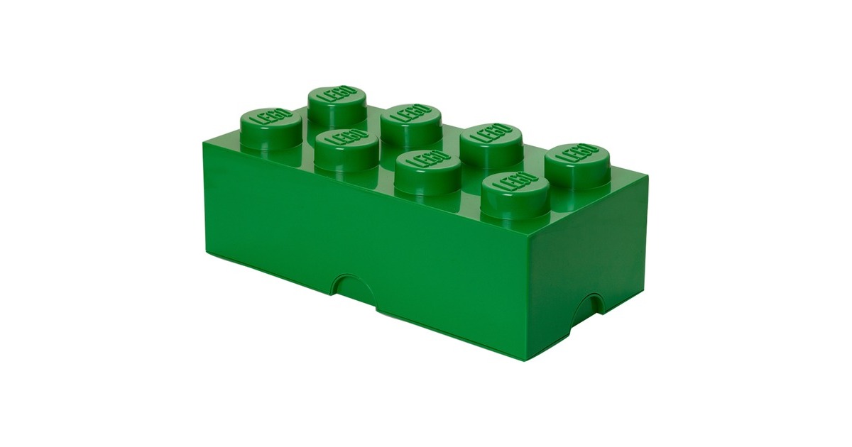 Room CopenhagenLEGO Storage Brick 8 Groen opbergdoos  (Groen)