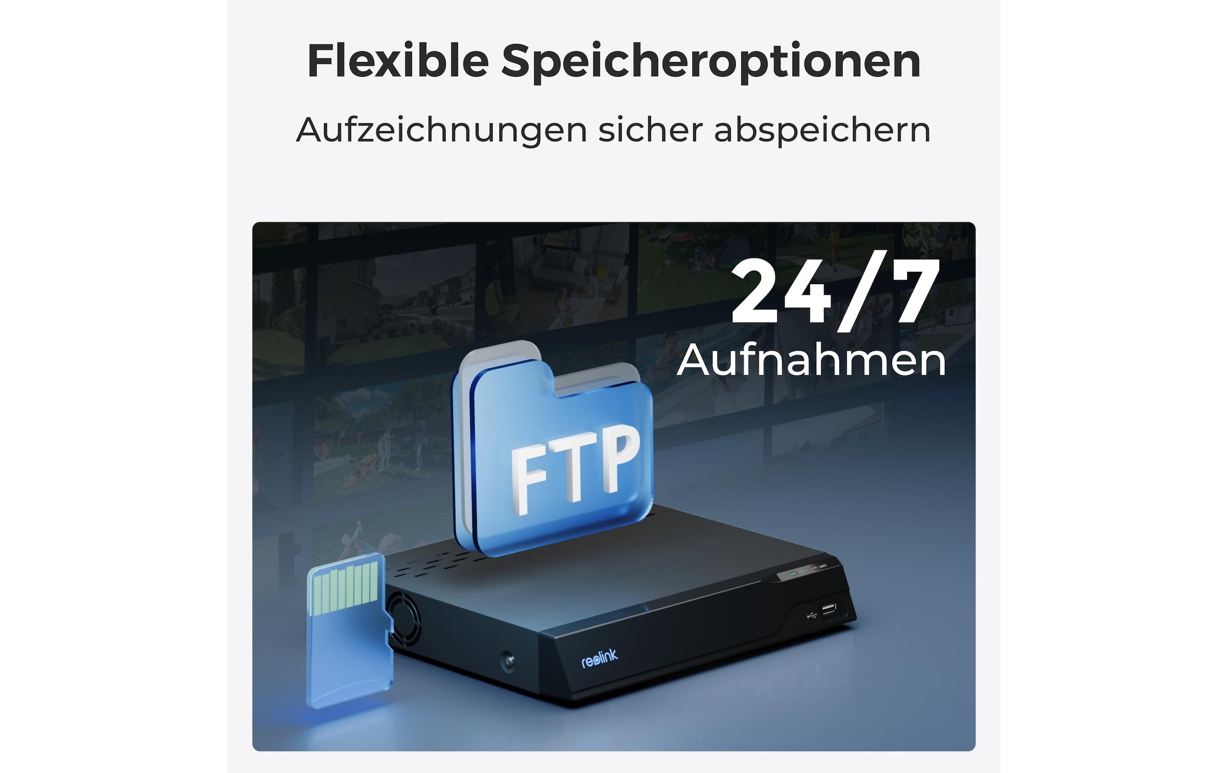 Reolink Überwachungskamera »W430« Aussenbereich