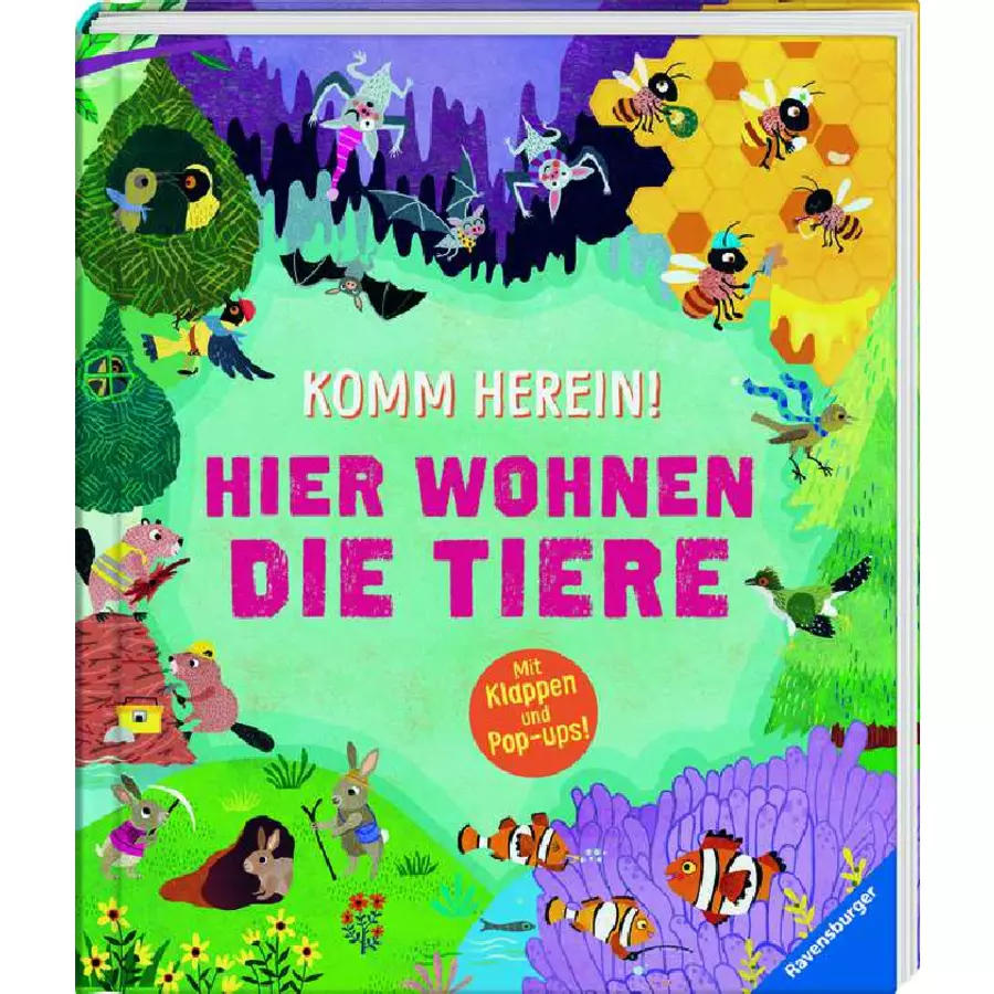 Ravensburger Komm herein! Hier wohnen die Tiere
