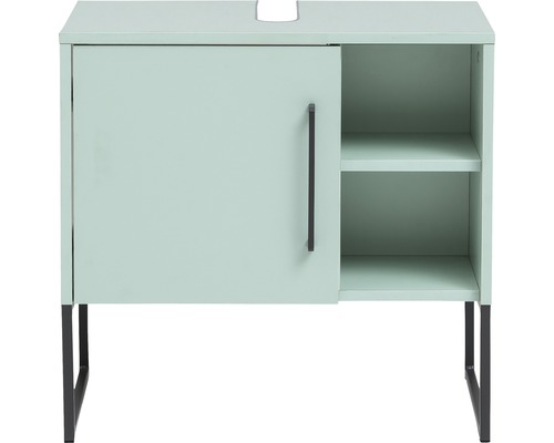 Wastafelmeubel van Möbelpartner Limone, BxHxD 60,4x59,5x33 cm, mint