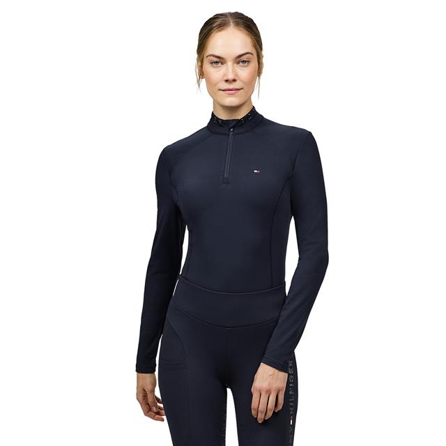 Trainingsshirt Tommy Hilfiger Beth Donkerblauw