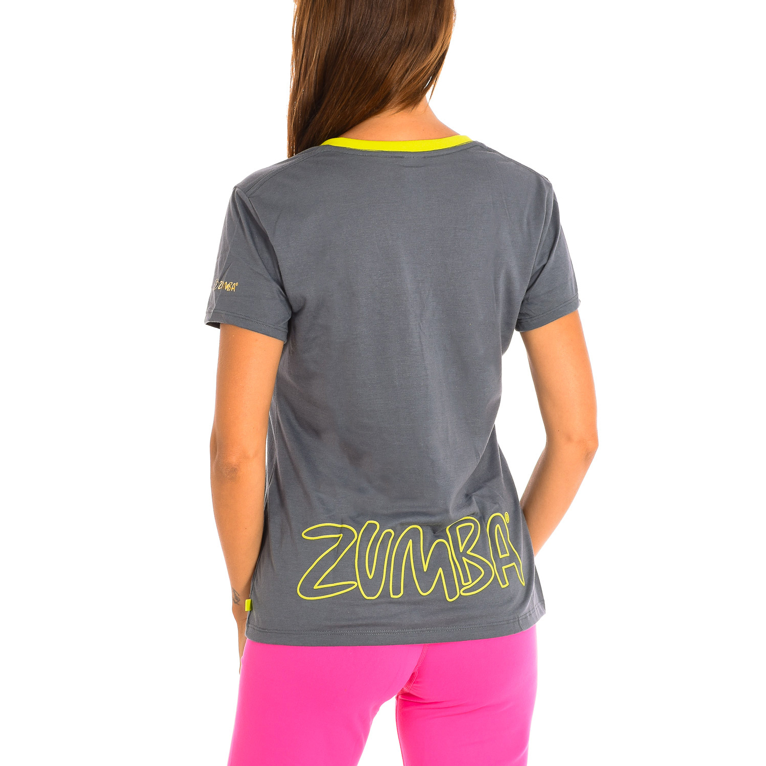 Camiseta esportiva Zumba com mangas Z1t00506