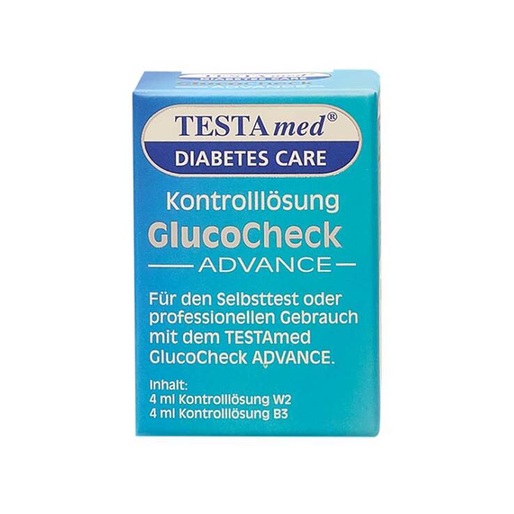 Testamed Glucocheck Advance Kontrolllösung, 4 ml