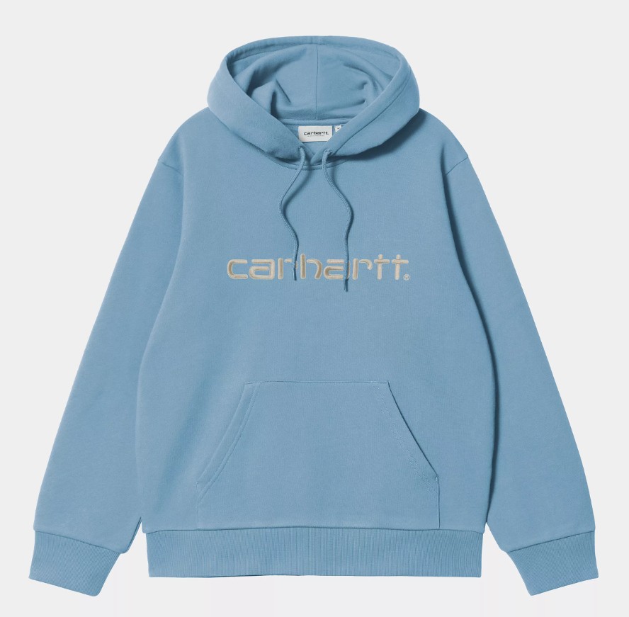 Carhartt WIP Hooded Carhartt Sweat Turtle / Air Pink