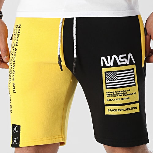 Short Jogging Half Colors Limited Edition Noir Jaune
