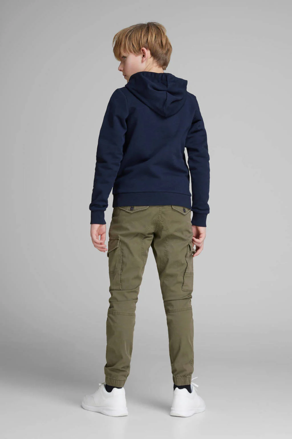 JACK & JONES cargobroek JJIPAUL olijfgroen