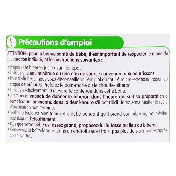 Leite de crescimento orgânico Guigoz, 3ª etapa, 800g