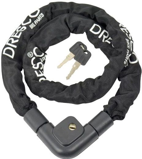 Dresco - Kettingslot - 120 cm - Geharde Kettingschakels - Met 2 Sleutels