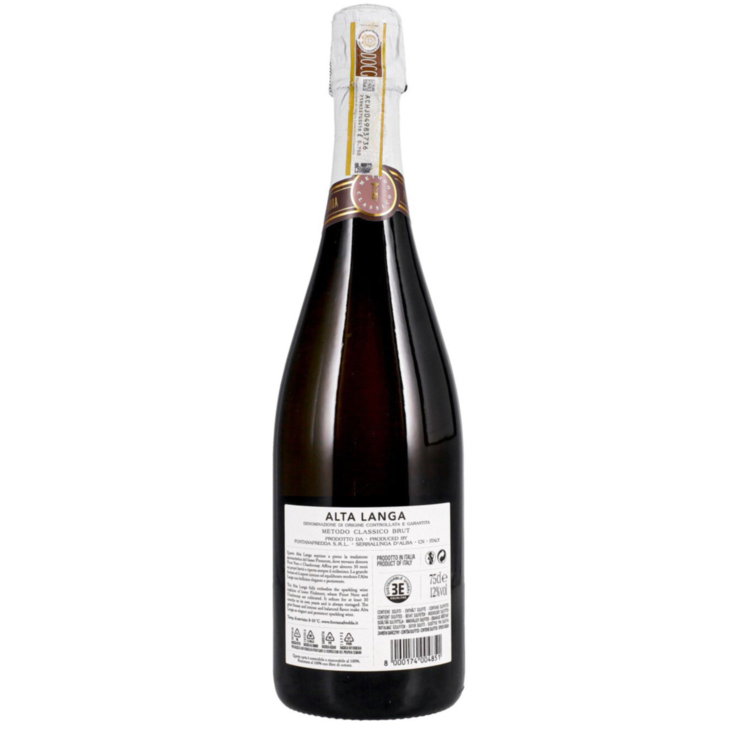 Alta Langa DOCG Brut La Cuvée Fontanafredda -75cl